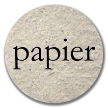 bouton rond papier